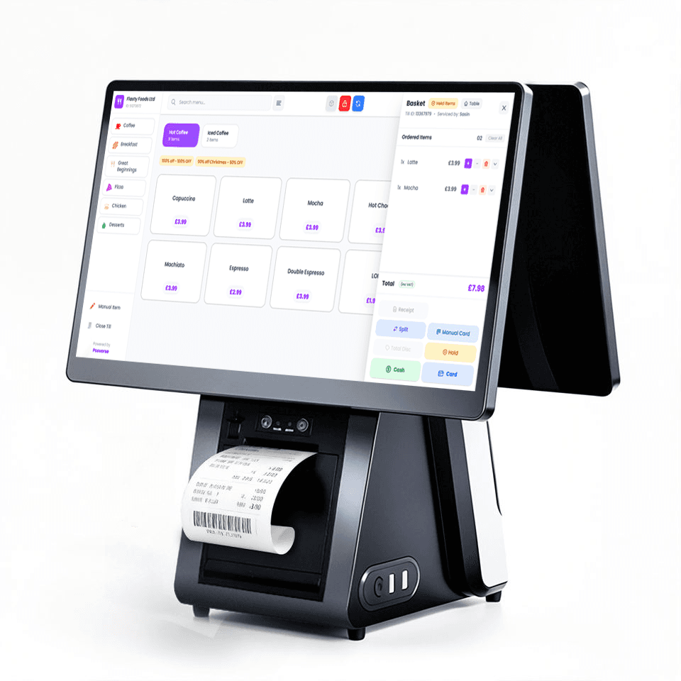 POSVERSE POS — orders, payments, and real-time control